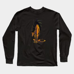 Chupacabra Sitting Long Sleeve T-Shirt